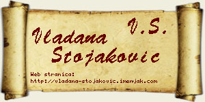 Vladana Stojaković vizit kartica